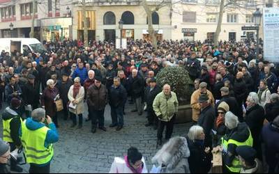 Pentsionistek Gasteizko kaleak hartuko dituzte