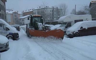 Elurra kentzeko lanak