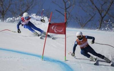 Jon Santacanak zilarra irabazi du Neguko Joko Paralinpikoetan