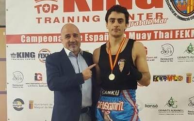 Unai Amorena iruindarra Espainiako Muay Thai, edo thailandiar boxeoan, txapeldun berria da K-1eko modalitatean