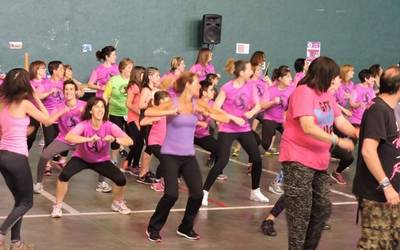 Zumbathon solidarioa antolatu dute Arbizun