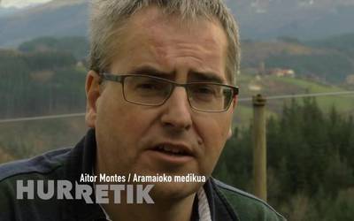 Aitor Montes Aramaioko medikua 'Hurretik'