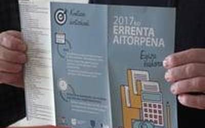 Errenta aitorpena euskaraz egitera animatu dituzte goierritarrak