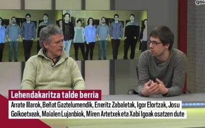 Erreleboa Euskal Herriko Bertsozale Elkarteko lehendakaritzan