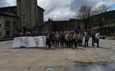 Otxandioko jubilatuak ere pentsio duinen alde kontzentratu dira