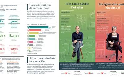 Gaur hasiko da Errenta eta Ondarearen aitorpen kanpaina