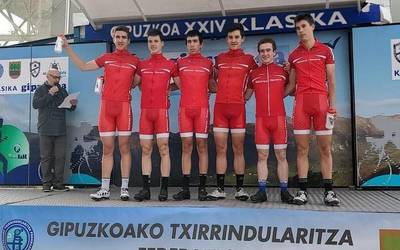 Etxeberria, Etxezarreta eta Astitz Nafarroako junior selekzioan