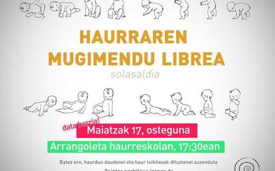 Maiatzaren 17an izango da mugimendu libreari buruzko solasaldia