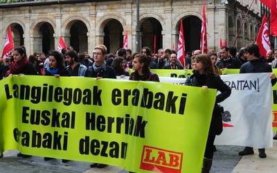 Maiatzaren 1ean Zornotzan egingo duten manifestaziora deitu du LABek