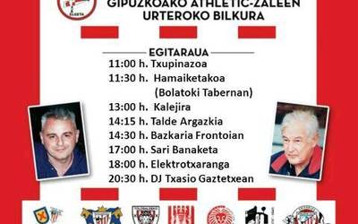 Athleticzaleen bazkarirako txartelak salgai daude
