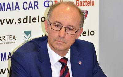 Javier Landetak segituko du Leioako Kirol Elkartearen buru izaten