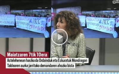 Elena Laka: "Kopuruak dira Mondragon Taldearen inguruko auzia zailtzen dutenak"