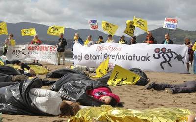 Ongi Etorri Errefuxiatuak plataforma aurkeztuko dute bihar Erandion