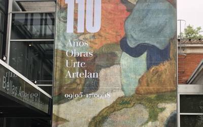 110 urte ospatzeko 110 artelaneko erakusketa