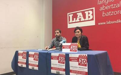 Lan hitzarmenak Espainian negoziatzearen aurka azaldu da LAB