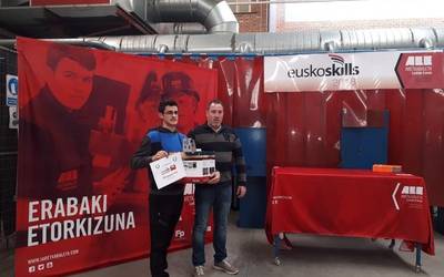 ALEko Yeray Alvarezek irabazi du Soldadura eta Galdaragintzako EuskoSkills lehiaketa