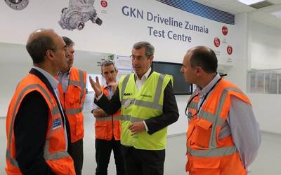 GKN Driveline enpresara egin du bisita gaur Markel Olanok