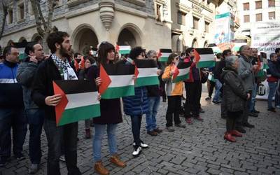 Israelek Palestinari egindako erasoa errefusatu du Gasteizko Udalak