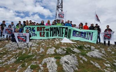 Manifestazioa deitu du ekainaren 23rako AHTrik EZ Lautada plataformak