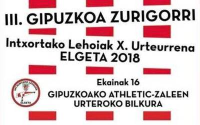 200 lagunetik gora izango dira bihar Elgetako Zurigorri Egunean