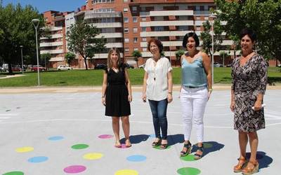 Parke berriagaz, 14.000 metro berdegune dituzte Durangoko Aramotz auzoan