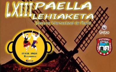 Paella-lehiaketarako ohar garrantzitsua!