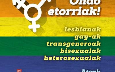 Elorrioko udalak herritarrei dei egin die,  LGTBI+ mugimenduek deitzen dituzten ekintzetan parte har dezaten