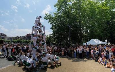 Falcons de Vilafrancaren giza dorreek Kataluniako kultura ekarri dute Zumaiara