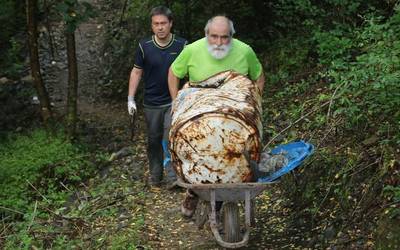 Garbitu dute Mutxaneko potzurako bidea