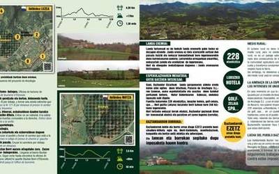 Aroztegiako proiektuak eragiten dituen parajeak ezagutzeko ibilbidea aurkeztu dute
