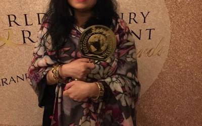 Najat Kaanacheren Nur jatetxeak Afrikako jatetxerik onenaren saria jaso du Word Luxury Restaurant Awardsen