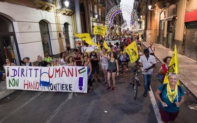 Europako politika "xenofoboak" salatu dituzte Palermon