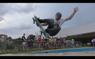 25 bat lagunek hartu zuten parte Basque Pool Skate Txapelketan