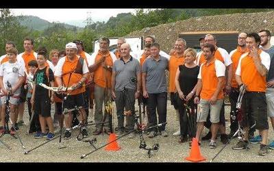 Arku tiraketa eremu berria inauguratu du Igartza Klubak Salbatoren