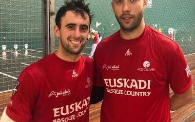 Egiguren eta Imanol Lopez, Zumaiako Masters Serieseko lehen finalistak