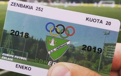 Bazkide kanpaina martxan, Zubipeko futbolarien jarraitzaileentzat