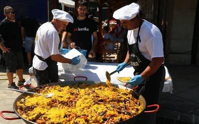 Paella erraldoia, bapo bazkaltzeko