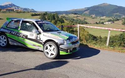 Mattin Villares eta Jon Zozaya nagusi Aramaioko rallysprintean