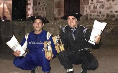 Mattin Villares eta Jon Zozaiak irabazi dute Euskal Herriko Rallysprint txapelketako azken proba