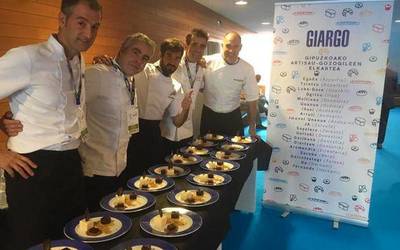 Txintxu gozotegia,  Donostiako Gastronomika kongresuan