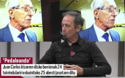 Juan Carlos Irizar: "Disko honekin opari bat egin nahi izan diet txirrindulariei"