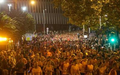 Bilbao Night Marathon lasterketa larunbatean izango da