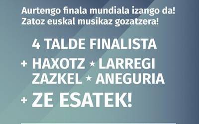 Banden Lehiak baditu finalistak: Belatz, Dekot, Zizel eta Nau