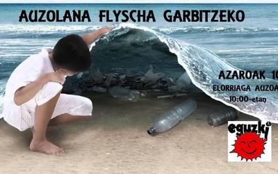 Harraldea auzolanean garbitzeko deia egin du Eguzkik