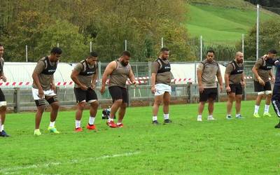 Zelanda Berriko Samoa Estatu burujabeko errugbi  selekzioak Zarautzen entrenatu du