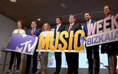 Gaur hasiko da MTV Music Week jaialdia Barakaldon