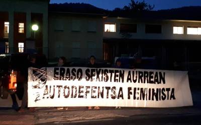 Basaburuko bilgune feministak azken erailketa matxista salatu du