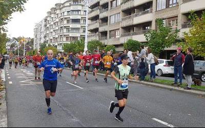 76 azpeitiarrek bukatu dute 54. Behobia-Donostia lasterketa