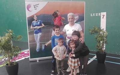 Reyes Azkoitiak agur esan dio lau eta erdiko Emakume Master Cup txapelketari