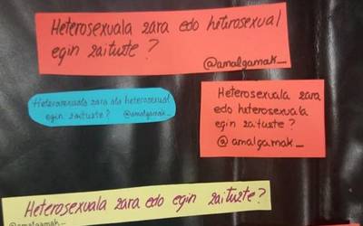 LGTBI+ komunitatearen inguruko hausnarketak jaso nahi ditu Amalgamak taldeak